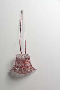 Tony Albert The Moon Is Not Yours To Take_2014_ Coca-Cola cans and wire_65 x 30cm overall