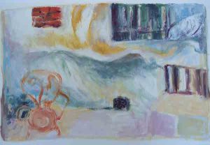 Orange Chair in the sunSmall